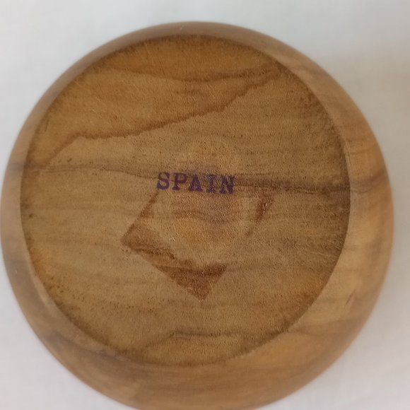 Solid Wooden Apple Trinket Box- - Picture 5 of 8